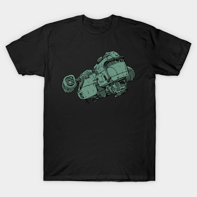 The Un-Reliable - Space Ship - The Outer Worlds T-Shirt by Starquake